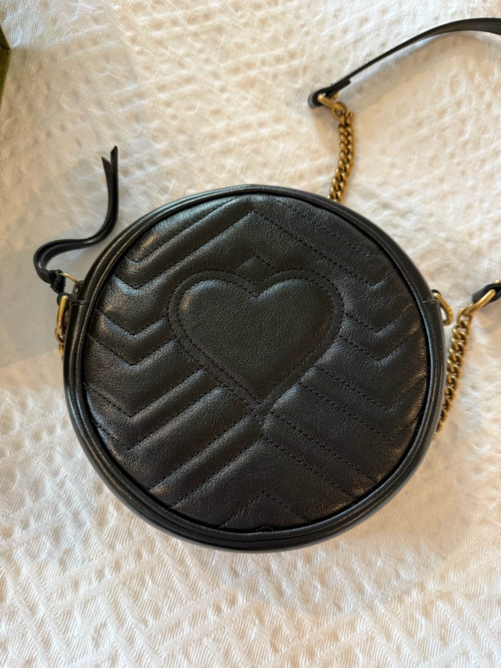 Gucci GG Marmont Round Crossbody Bag - Picture 5 of 9